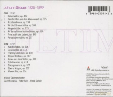 Strauss: J Strauss: Waltzes [2CD]