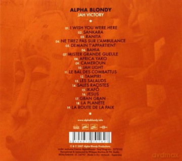 Alpha Blondy: Jah Victory [CD]