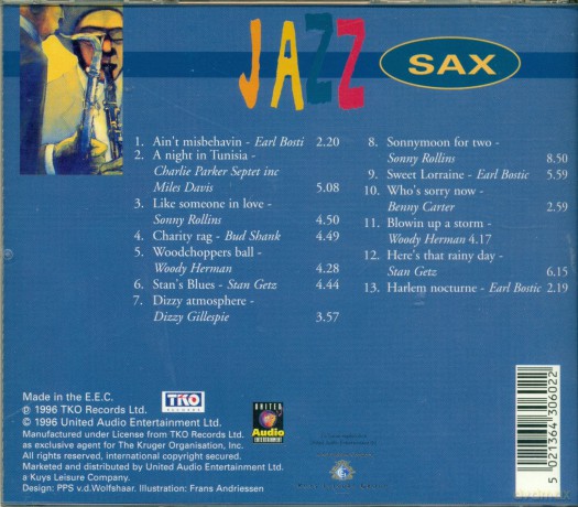 Jazz Sax - Members Edition [CD]