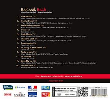 Jerez Le Cam Gerardo Maciuca Marian Iacob - Balcanik Bach [CD]