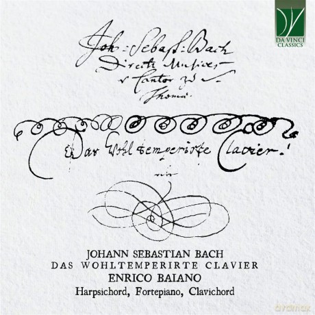 Enrico Baiano: Johann Sebastian Bach: Das Wohltemperierte Clavier [4CD]