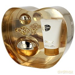 Dkny Golden Delicious Zestaw - Woda Perfumowana 50ml Spray + Woda Perfumowana 7 Ml Bez Sprayu + Balsam Do Ciała 100ml + Brelok [3xKOSMETYKI]