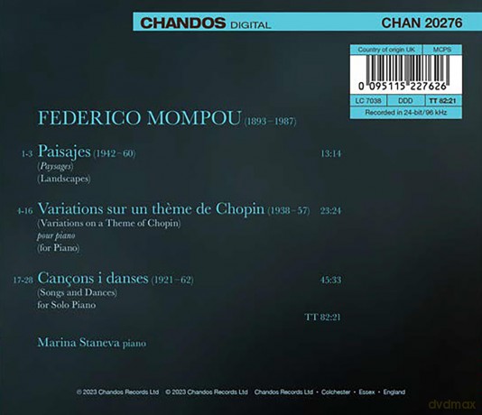 Marina Staneva: Klavierwerke [CD]