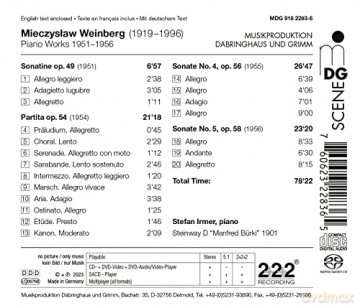 Stefan Irmer: Klavierwerke 1951 - 1956 [CD]