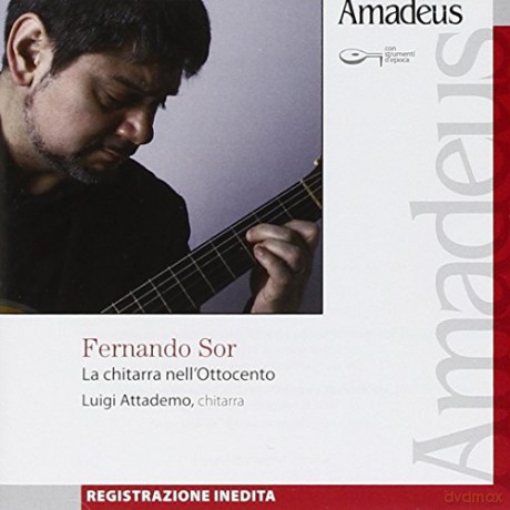 Luigi Attademo: La Chitarra Nell'Ottocento [CD]