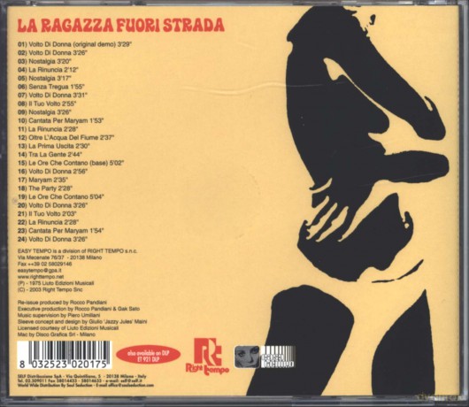 Piero Umiliani: La Ragazza Fuori Strada [CD]