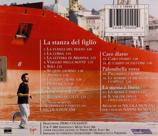 Nicola Piovani: La Stanza Del Figlio [CD]