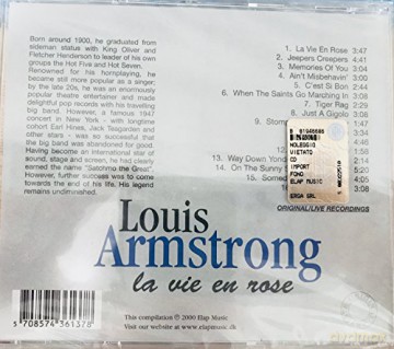 Louis Armstrong: La Vie En Rose [CD]