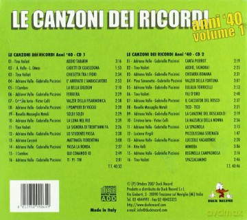 Le Canzoni Dei Ricordi [2CD]