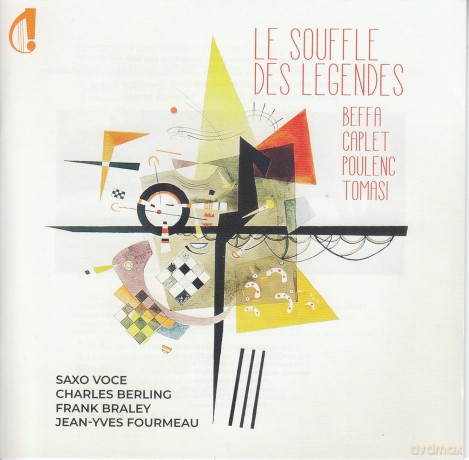 Le Souffle Des Legendes Poulenc, Caplet - Charles Berling, 'Frank Braley, Farjot, Beffa [CD]