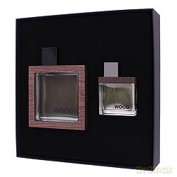 Dsquared2 He Wood Rocky Mountain Wood Zestaw - Woda Toaletowa 100ml Spray + Woda Toaletowa 30ml Spray [2xPERFUMY]