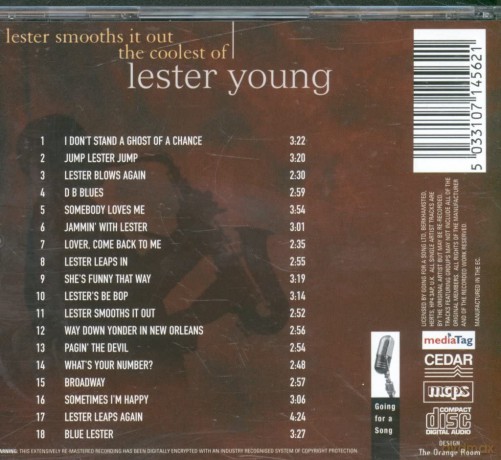 Lester Young: Lester Smooths It Out: The Coolest Of Lester Young [CD]