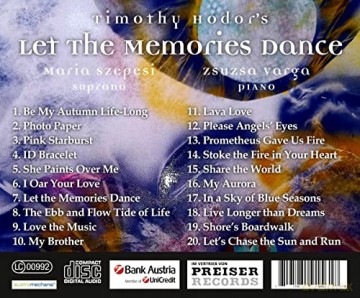 Let The Memories Dance [CD]