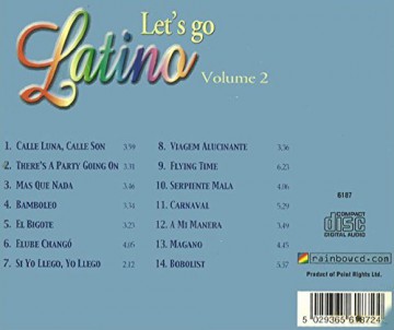 Let's Go Latino Volume 2 [CD]