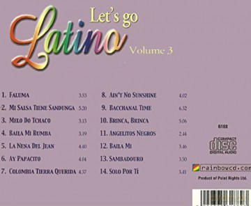 Let's Go Latino Volume 3 [CD]