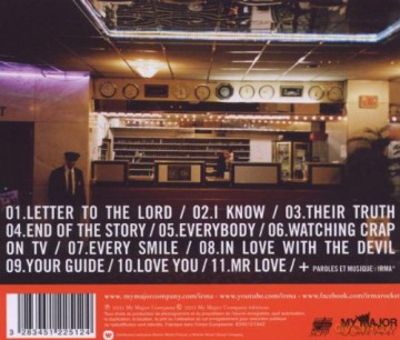 Irma: Letter to the Lord [CD]