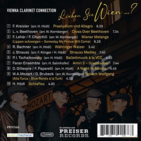 Vienna Clarinet Connection: Lieben Sie Wien... [CD]