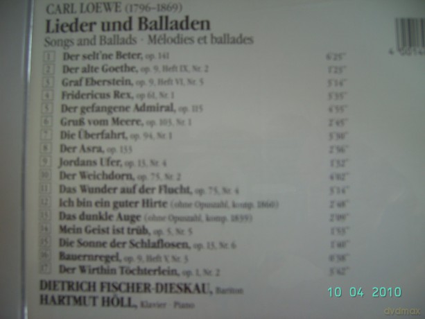 Lieder Und Balladen [CD]
