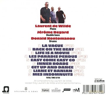 Laurent De Wilde: Life Is A Movie [CD]