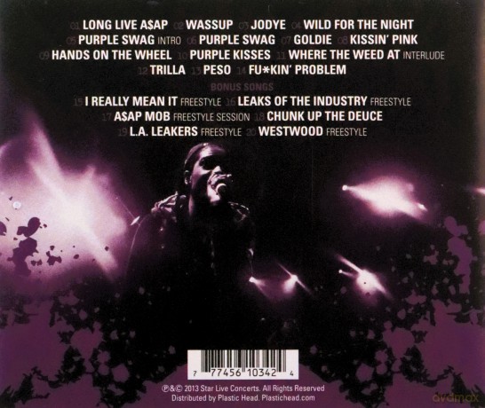 Asap Rocky: Live at Rock Im Park [CD]