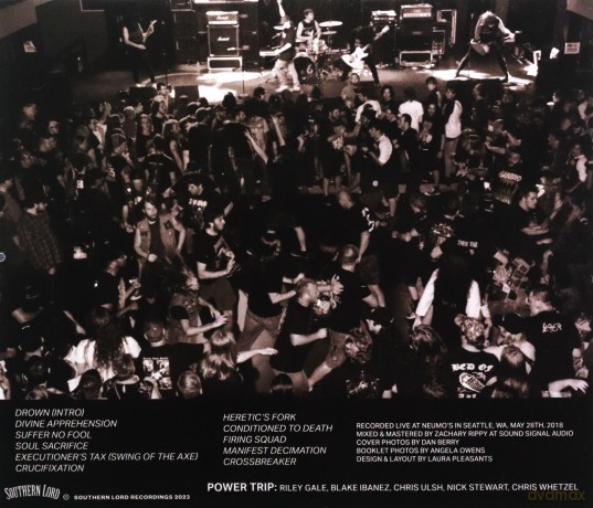 Power Trip: Live In Seattle 05.28.2018 [CD]