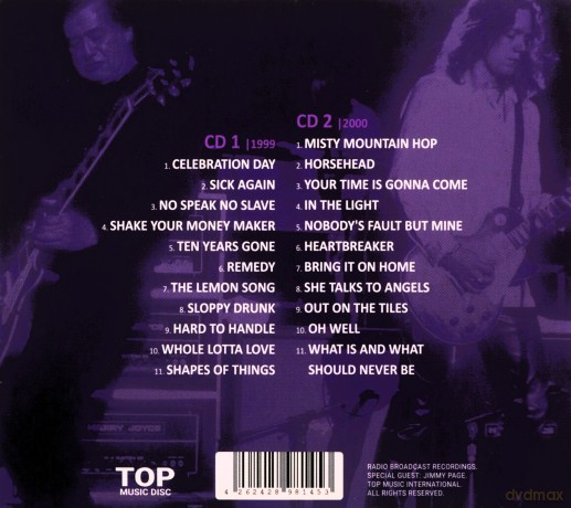 The Black Crowes: Live On Air/Radio Broadcast [2CD]