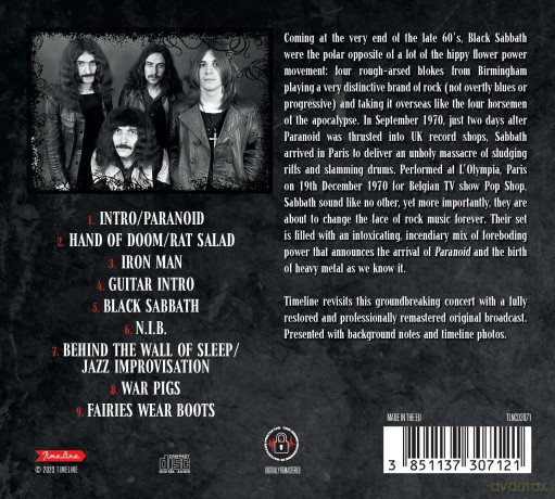Black Sabbath: Live...L'O [CD]