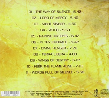 Silence: Loird Of Mercy [CD]