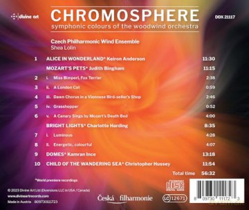 Lolin,Shea/Czech Philharmonic Wind Ensemble - Chromosphere [CD]