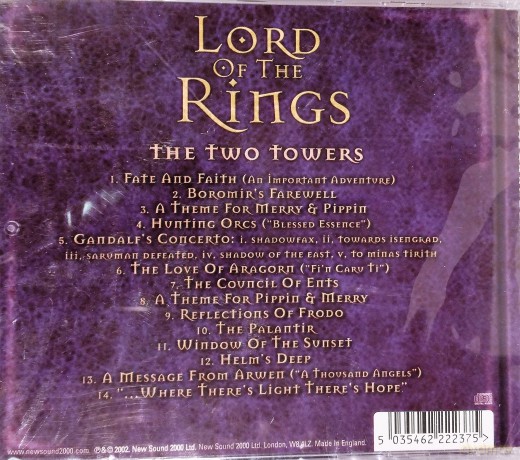 Lord Of The Rings - The Two Towers [CD]