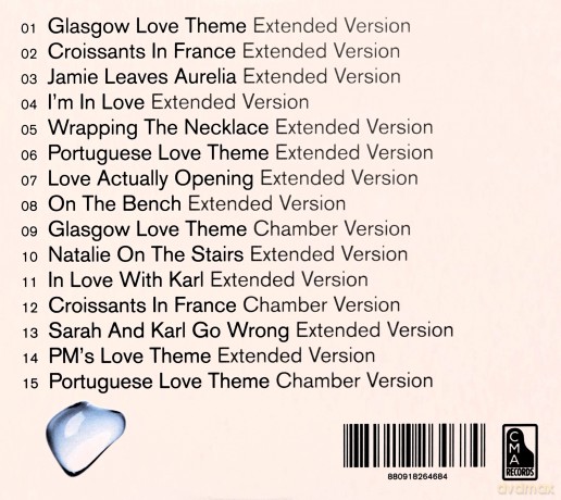 Craig Armstrong + Budap: Love Actually - The Love Themes For Orchestra [CD]