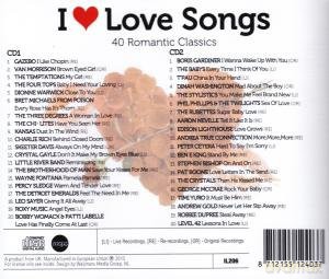 Love Songs - 40 Romantic Classics [CD]