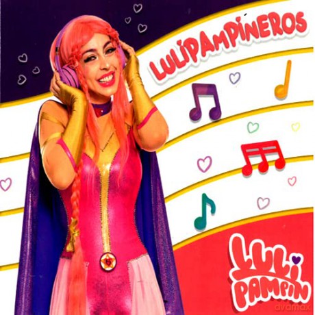 Luli Pampin - Lulipampineros [CD]