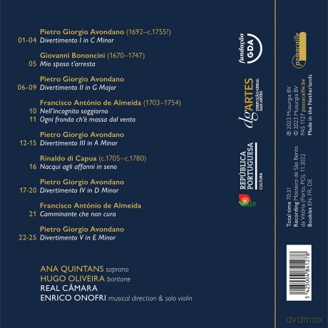 Quintans/Oliveira/Onofri; Real CÁMara: Lusitano Impero-Hidden Gems Of The Portuguese Bar. [CD]