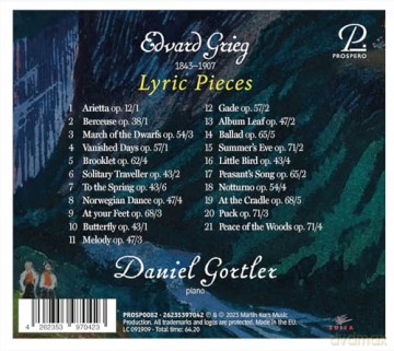 Lyric Pieces [CD]