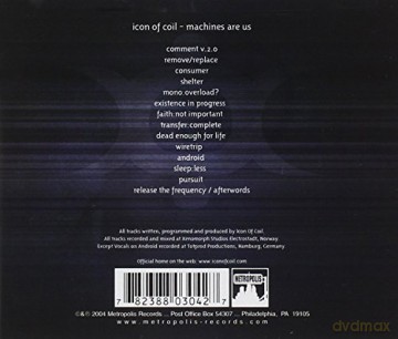 Icon of Coil: Machines Are Us [CD]