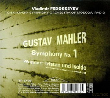 Richard Wagner: Mahler: Symphony No 1 [CD]
