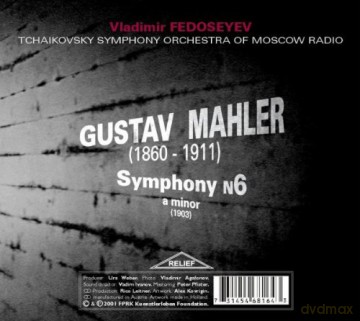 Vladimir Fedoseyev: Mahler: Symphony No 6 [CD]