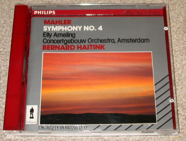 Ameling: Mahler:sym. 4 [CD]