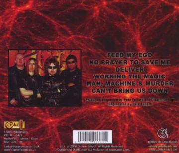 Disarm Goliath: Man,Machine And Murder [CD]