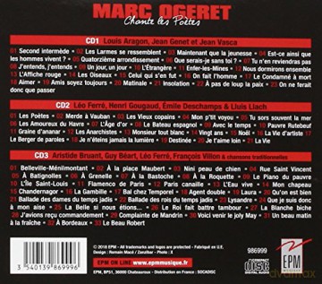 Marc Ogeret: Marc Ogeret Chante Les Poetes [3CD]