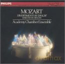Academy Chamber Ensemble: March In F, K.248 Divertimento In F, K. 247 March In D, K. 290 [CD]