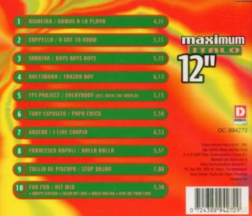 Maximum Italo 12 [CD]