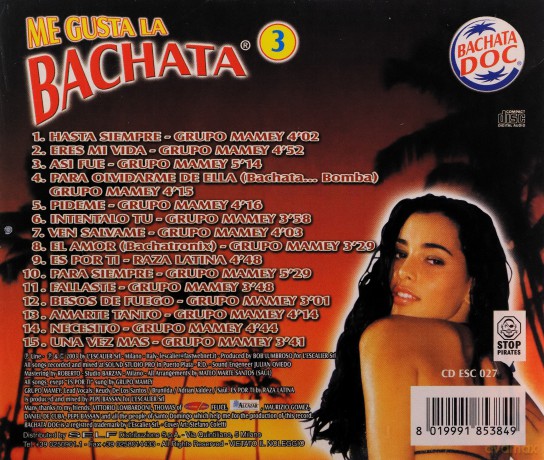 Vari-Me Gusta La Bac: Me Gusta La Bachata 3 [CD]