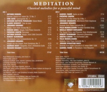 Meditation - Classical Melodies For A Peaceful Mind [2CD]