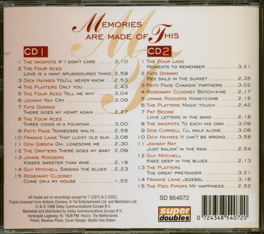Memories Are Made Of This [2CD]