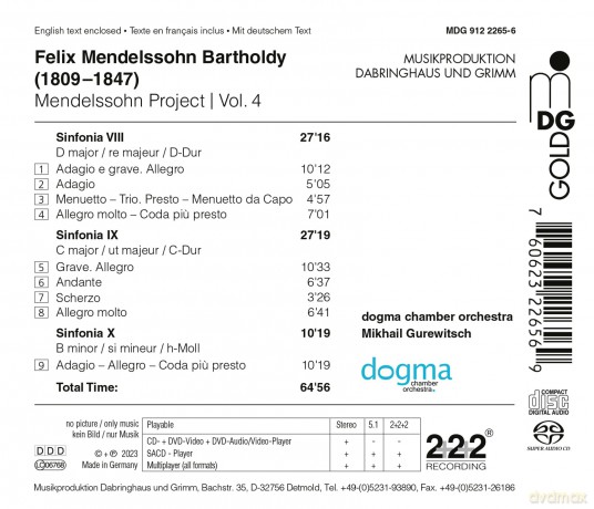 Mendelssohn Project Vol. 4 [CD]