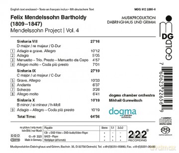 Mendelssohn Project Vol. 4 [CD]