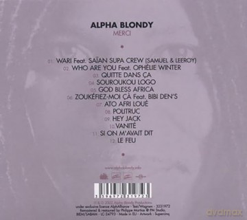 Alpha Blondy: Merci [CD]