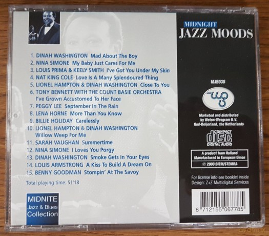 Midnight Jazz Moods [CD]